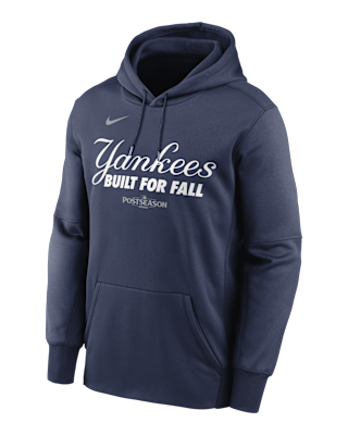 Nike New York Yankees 2025 Postseason Authentic Collection Men’s Nike Therma MLB Pullover Hoodie