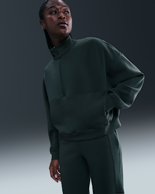 Nike Nike 24.7 ImpossiblySoft Women's Dri-FIT Oversized 1/2-Zip Top