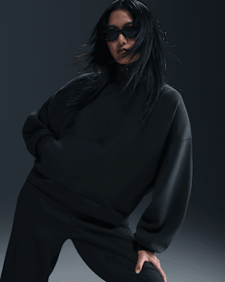 Nike Nike 24.7 ImpossiblySoft Women's Dri-FIT Oversized 1/2-Zip Top