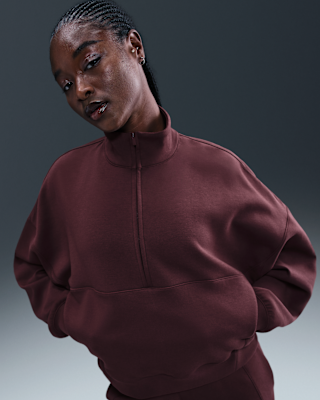 Nike Nike 24.7 ImpossiblySoft Women's Dri-FIT Oversized 1/2-Zip Top