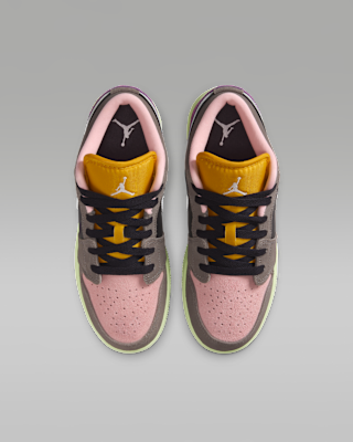 Nike Air Jordan 1 Low SE Big Kids' Shoes