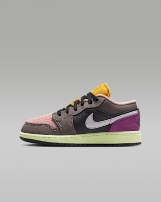 Nike Air Jordan 1 Low SE Big Kids' Shoes