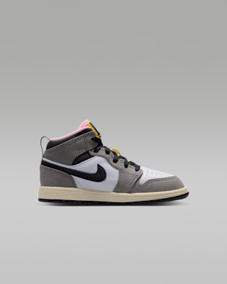 Nike Air Jordan 1 Mid SE Big Kids' Shoes