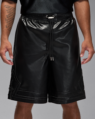 Nike Air Jordan Men's Faux Leather Shorts