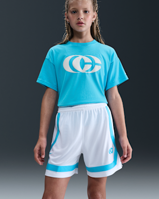 Nike Caitlin Clark Big Kids' Crossover Shorts