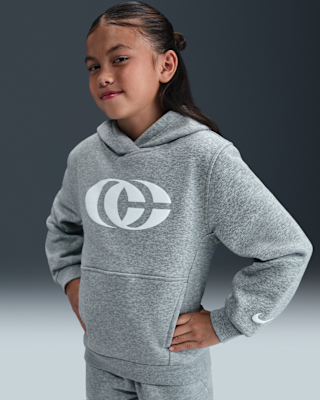 Nike Caitlin Clark Big Kids' Fleece Pullover Hoodie