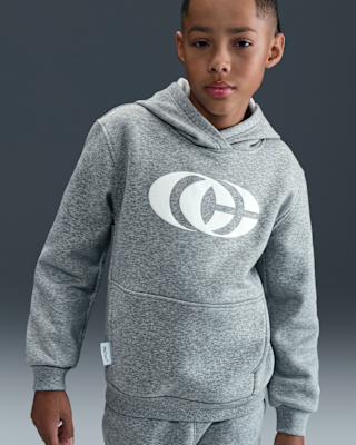 Nike Caitlin Clark Big Kids' Fleece Pullover Hoodie