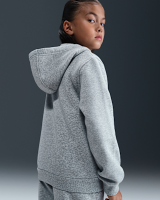 Nike Caitlin Clark Big Kids' Fleece Pullover Hoodie