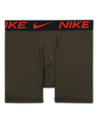Nike Nike Dri-FIT Essentials Big Kids' Printed Boxer Briefs (3-Pack)