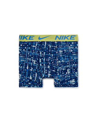 Nike Nike Dri-FIT Micro Print Big Kids' Boxer Briefs (3 Pairs)