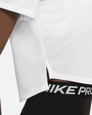 Nike Nike Dri-FIT One Women's Standard Fit Short-Sleeve Cropped Top