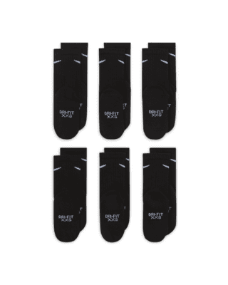 Nike Nike Dri-FIT Performance Basics Little Kids' Crew Socks (6 Pairs)