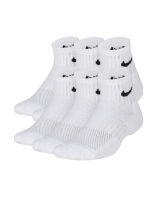 Nike Nike Everyday Kids' Cushioned Ankle Socks (6 Pairs)