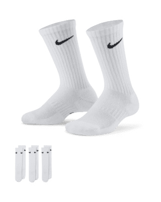 Nike Nike Everyday Kids' Cushioned Crew Socks (3 Pairs)
