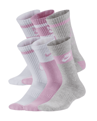 Nike Nike Everyday Kids' Cushioned Crew Socks (6 Pairs)