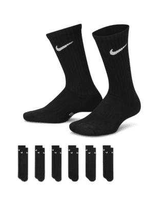 Nike Nike Everyday Kids' Cushioned Crew Socks (6 Pairs)