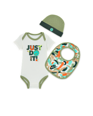 Nike Nike Express Yourself Baby 3-Piece Bodysuit Set