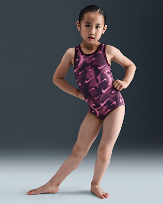 Nike Nike Gymnastics Nike Smoky Swoosh Training Leotard