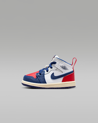 Nike Jordan 1 Mid Baby/Toddler Shoes