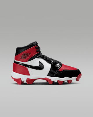 Nike Jordan 1 Mid Little/Big Kids' Cleats