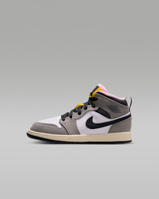Nike Jordan 1 Mid SE Little Kids' Shoes