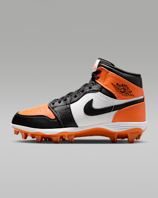 Nike Jordan 1 Mid TD Men's Football Cleat