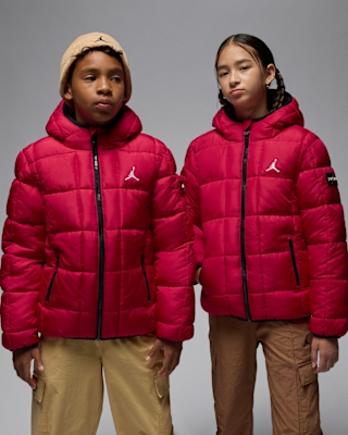 Nike Jordan Big Kids' Essential Midweight Puffer