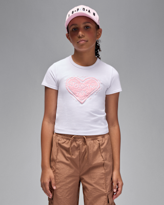 Nike Jordan Big Kids' Etched Wood T-Shirt