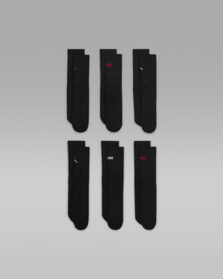 Nike Jordan Big Kids' Legend Crew Socks (6 Pairs)