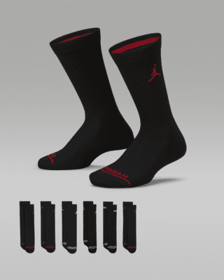 Nike Jordan Big Kids' Legend Crew Socks (6 Pairs)