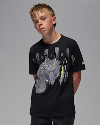 Nike Jordan Big Kids' Panther T-Shirt