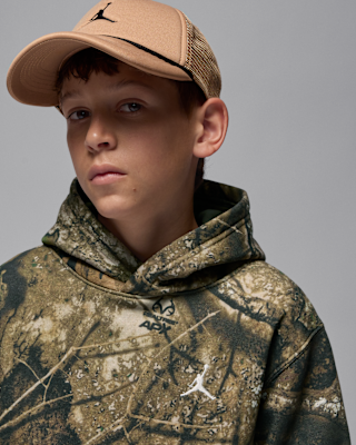 Nike Jordan Big Kids' Realtree Pullover Hoodie