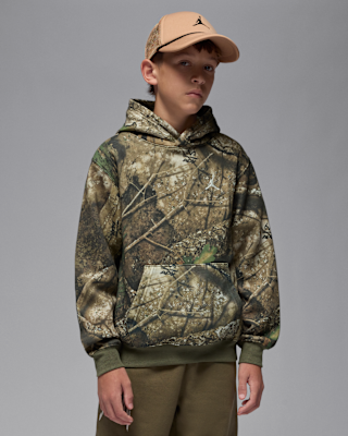 Nike Jordan Big Kids' Realtree Pullover Hoodie