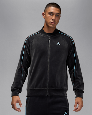 Nike Jordan Brooklyn Men's Velour Track Jacket