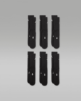 Nike Jordan Everyday Cushioned Crew Socks (6 Pairs)