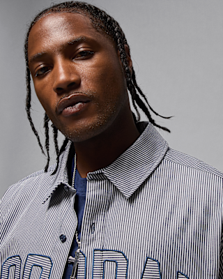 Nike Jordan Flight Men's Oxford Long-Sleeve Top