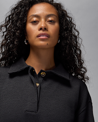 Nike Jordan Flight Women's Long-Sleeve Waffle Top