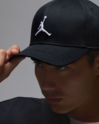 Nike Jordan Rise Structured Curved-Bill Hat