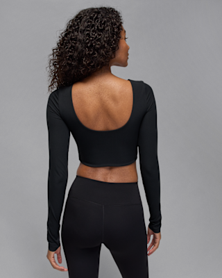 Nike Jordan Sport Women's Dri-FIT Long-Sleeve Top
