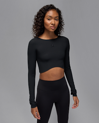 Nike Jordan Sport Women's Dri-FIT Long-Sleeve Top