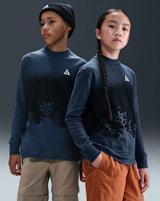 Nike Nike ACG Big Kid's Long-Sleeve Waffle Top