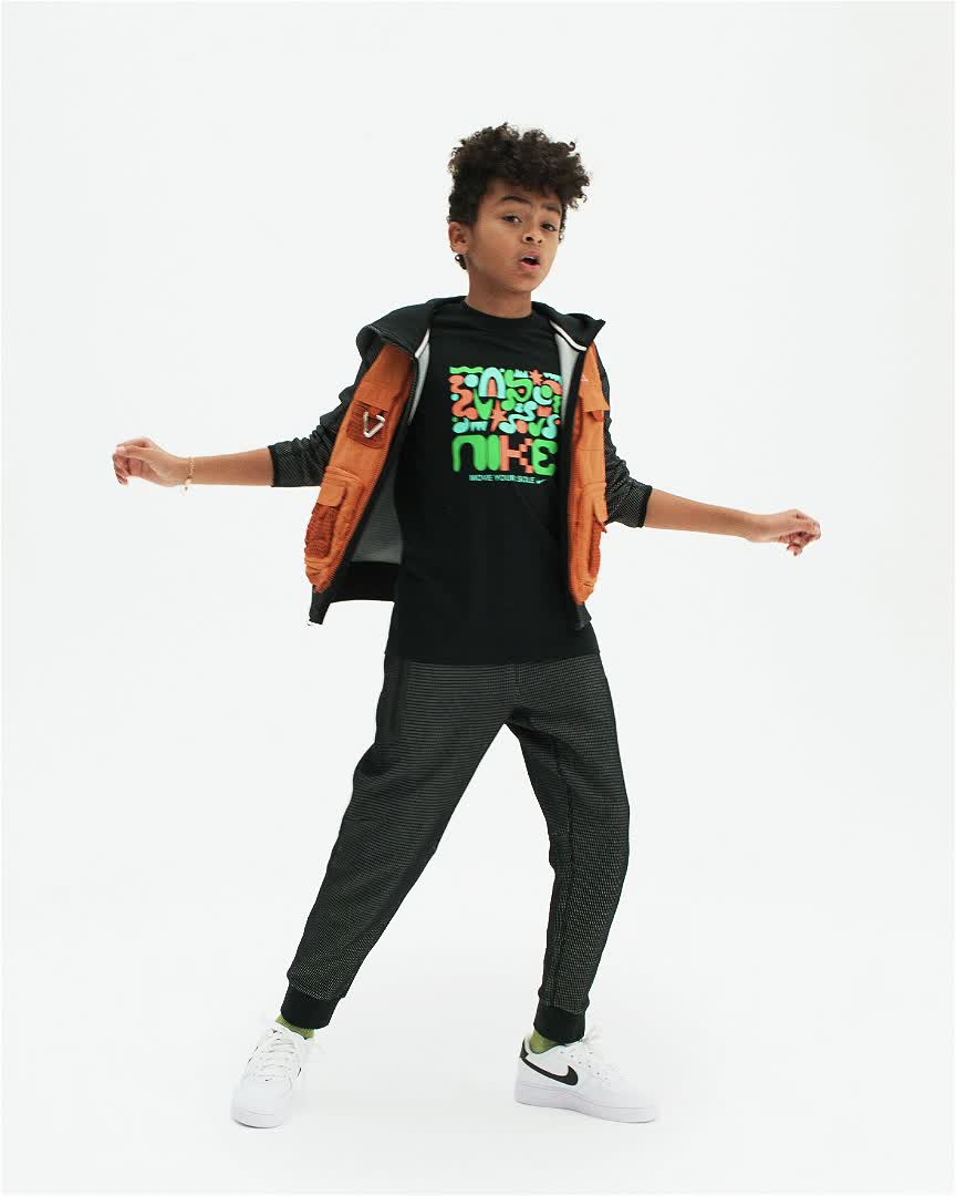 Nike Nike Air Force 1 Big Kids' Shoes