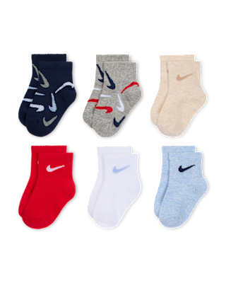 Nike Nike Baby Swooshfetti Ankle Socks (6 Pairs)