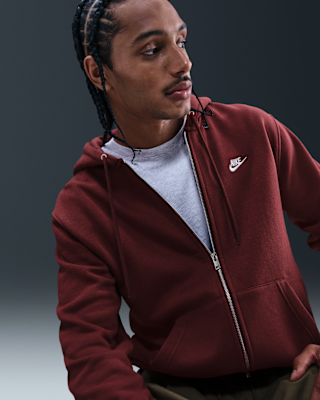 Nike Nike Club Men's Full-Zip Fleece Hoodie