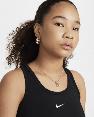 Nike Nike One Fitted Big Kids' (Girls') Dri-FIT Tank