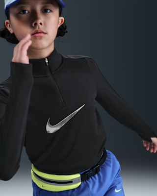 Nike Nike Pro Big Kids' (Girls') Dri-FIT 1/4-Zip Top