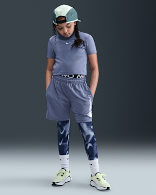 Nike Nike Pro Girls' Dri-FIT Short-Sleeve Top