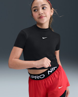 Nike Nike Pro Girls' Dri-FIT Short-Sleeve Top