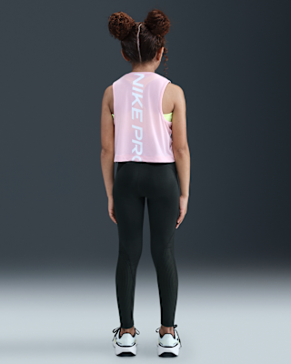 Nike Nike Pro Girls' Mid-Rise Leggings