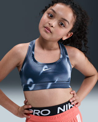 Nike Nike Pro Swoosh Big Kids' (Girls') Sports Bra